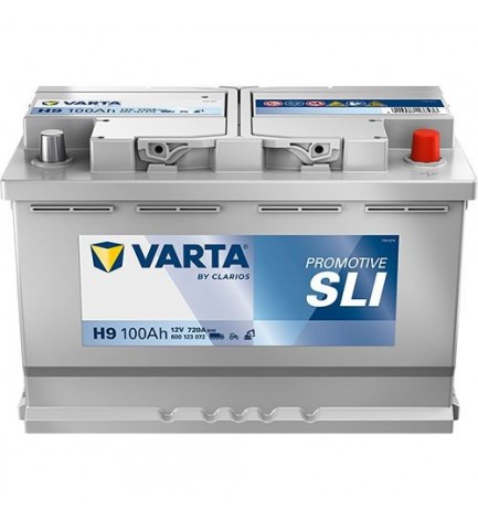 Batteria Auto Varta Promotive Black 600 123 072 - 720A 100 AH (H9) Batteria Auto Varta Promotive Black 600 123 072 - 720A 100 AH (H9)