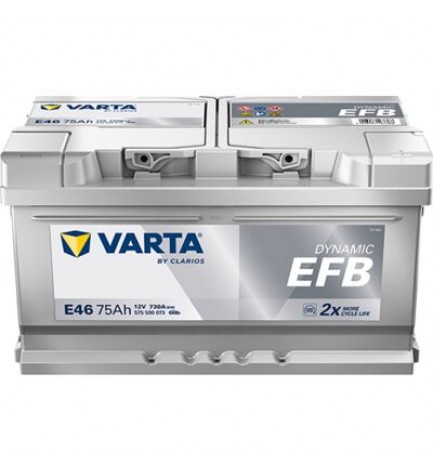 Batteria Auto Varta 75AH (E46) BLUE DYNAMIC 575 500 073 - EFB 730A Start-Stop