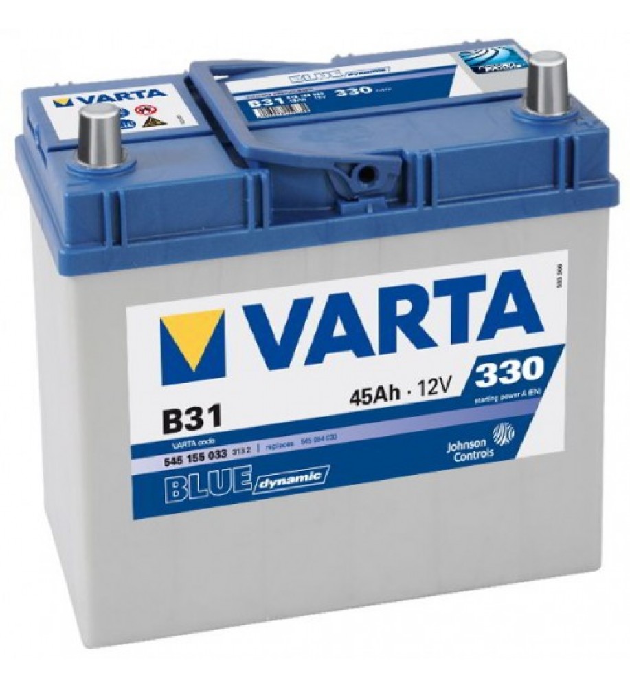 Batteria Auto Varta 45AH (B31) BLUE DYNAMIC 545 155 033