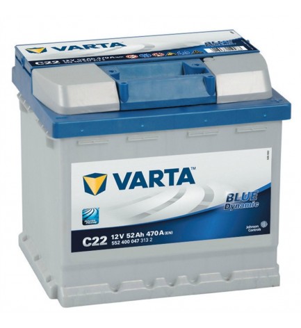 Batteria Auto Varta BLUE DYNAMIC 552 400 047 - 470A 52AH (C22)