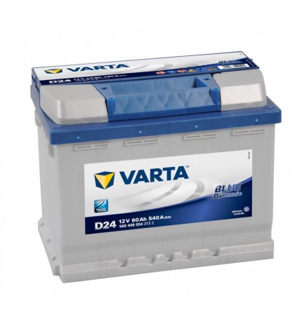 Batteria Auto Varta 60AH (D24) BLUE DYNAMIC 560 408 054 - 540A