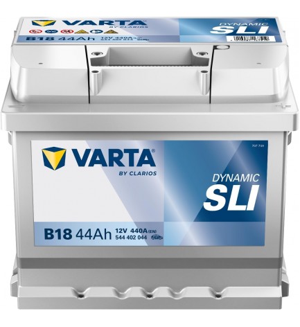 Batteria Auto Varta Dynamic SLI 544 402 044 - 440A 44 AH (B18) Batteria Auto Varta Dynamic SLI 544 402 044 - 440A 44 AH (B18)