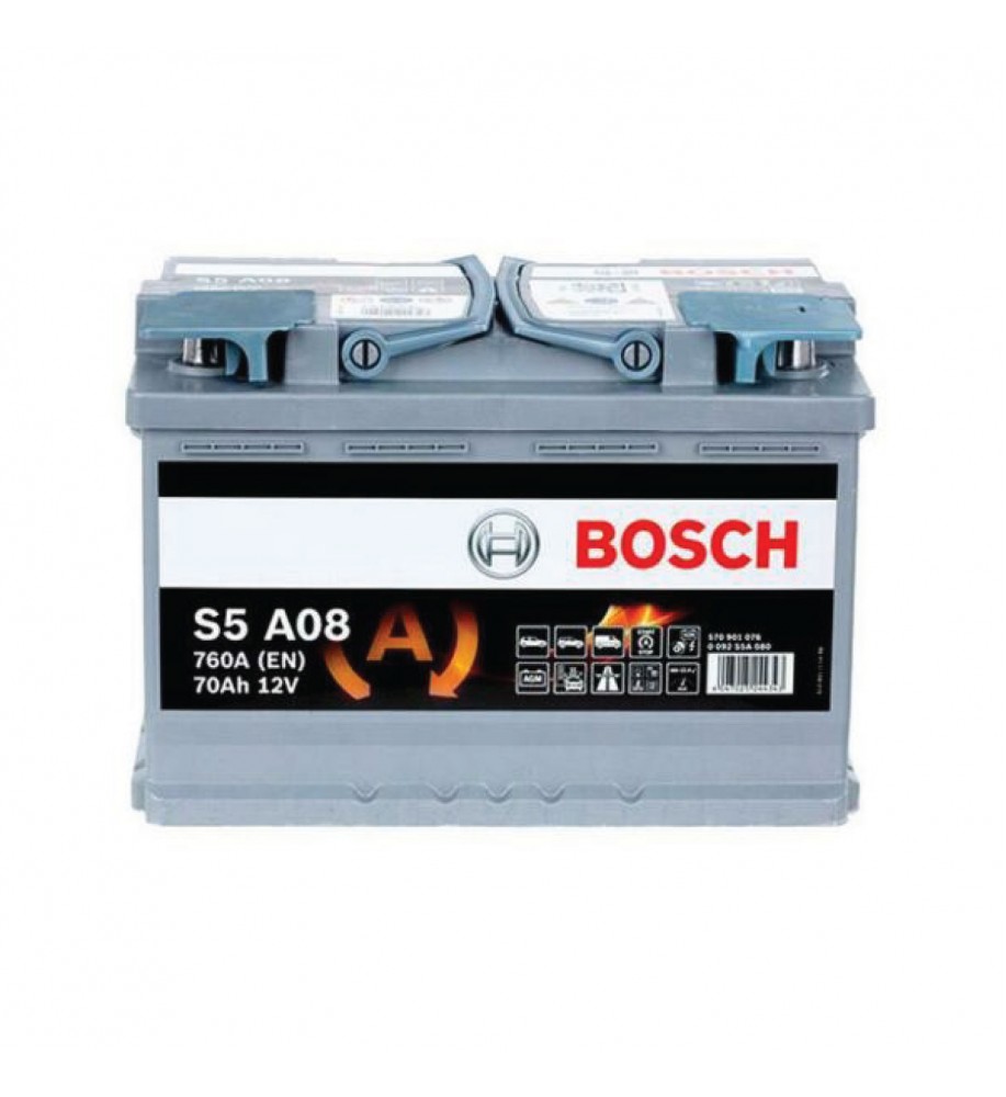 Batteria Auto Bosch 70AH 0092S5A080 - 760A