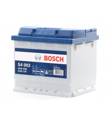 Batteria Auto Bosch 52AH 0092S40020 - 470A