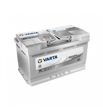 Batteria Auto  VARTA SILVER DYNAMIC AGM  80AH 800A Start&Stop