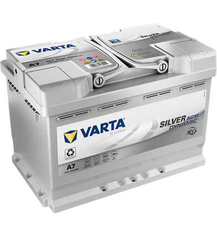 Batteria Auto Varta SILVER DYNAMIC 570 901 076 - AGM 70AH 760A START–STOP