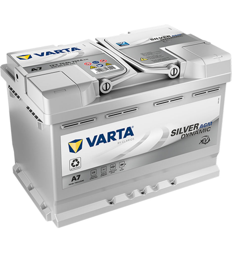 Varta 570901076B512 Batteria Avviamento : : Auto e Moto