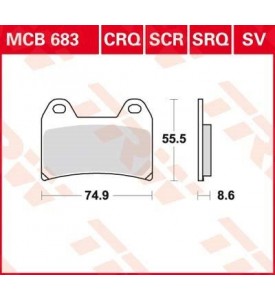 Pastiglie freno APRILIA - DUCATI - KTM - MOTO GUZZI - SUZUKI - YAMAHA